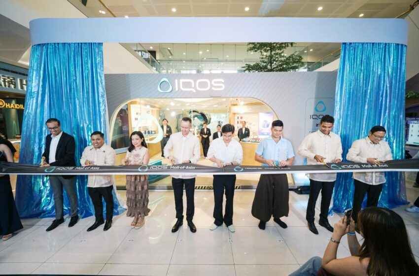  IQOS partners with artist Leeroy New for SM Mall of Asia store opening